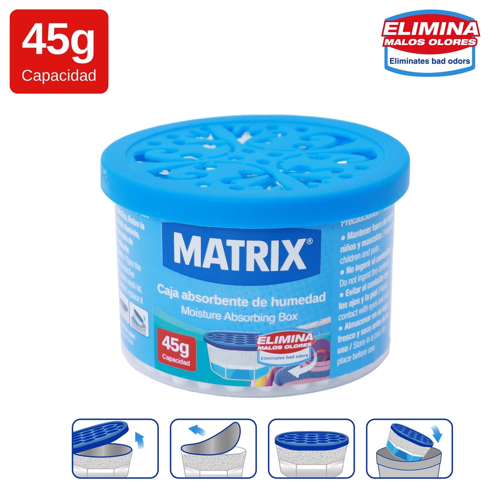 DESHUMIFICADOR 45GR MATRIX 10-188 (DESC)