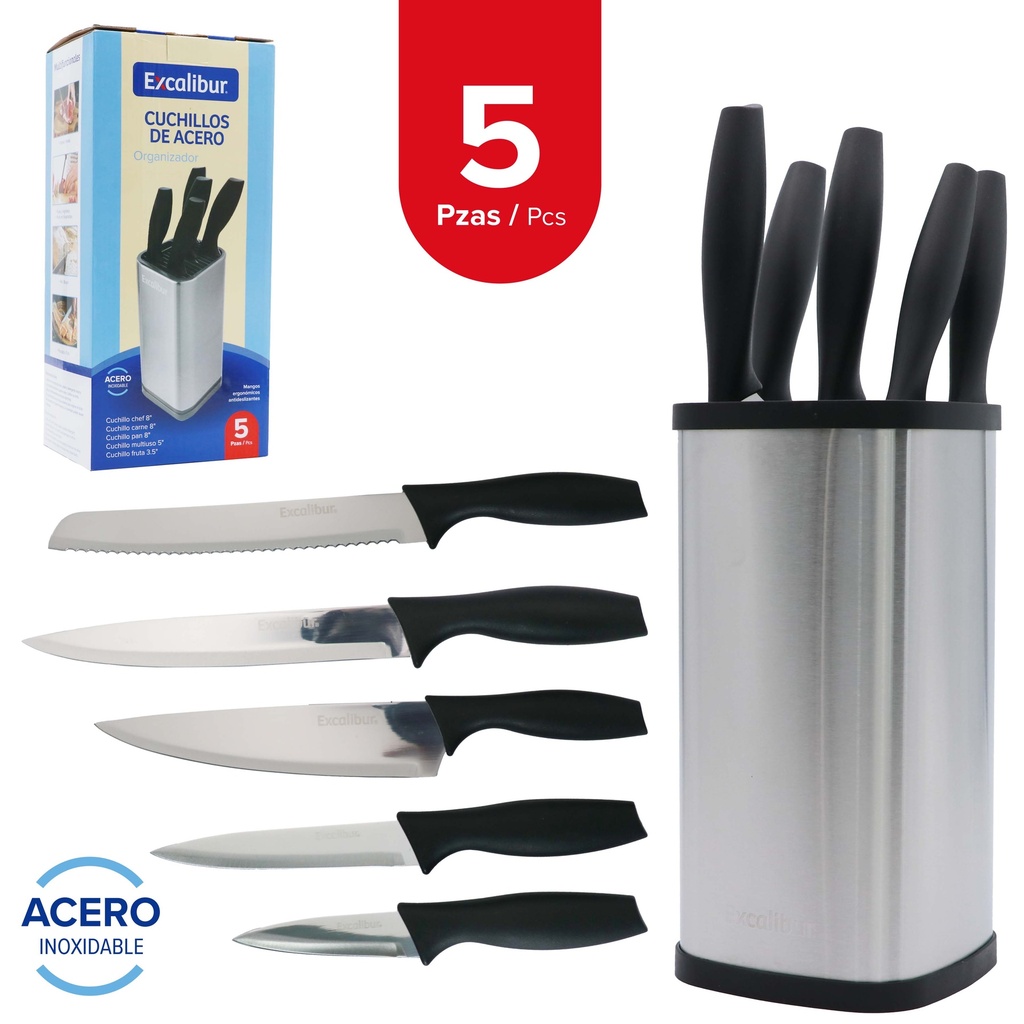 JUEGO DE CUCHILLOS EXCALIBUR 10-150