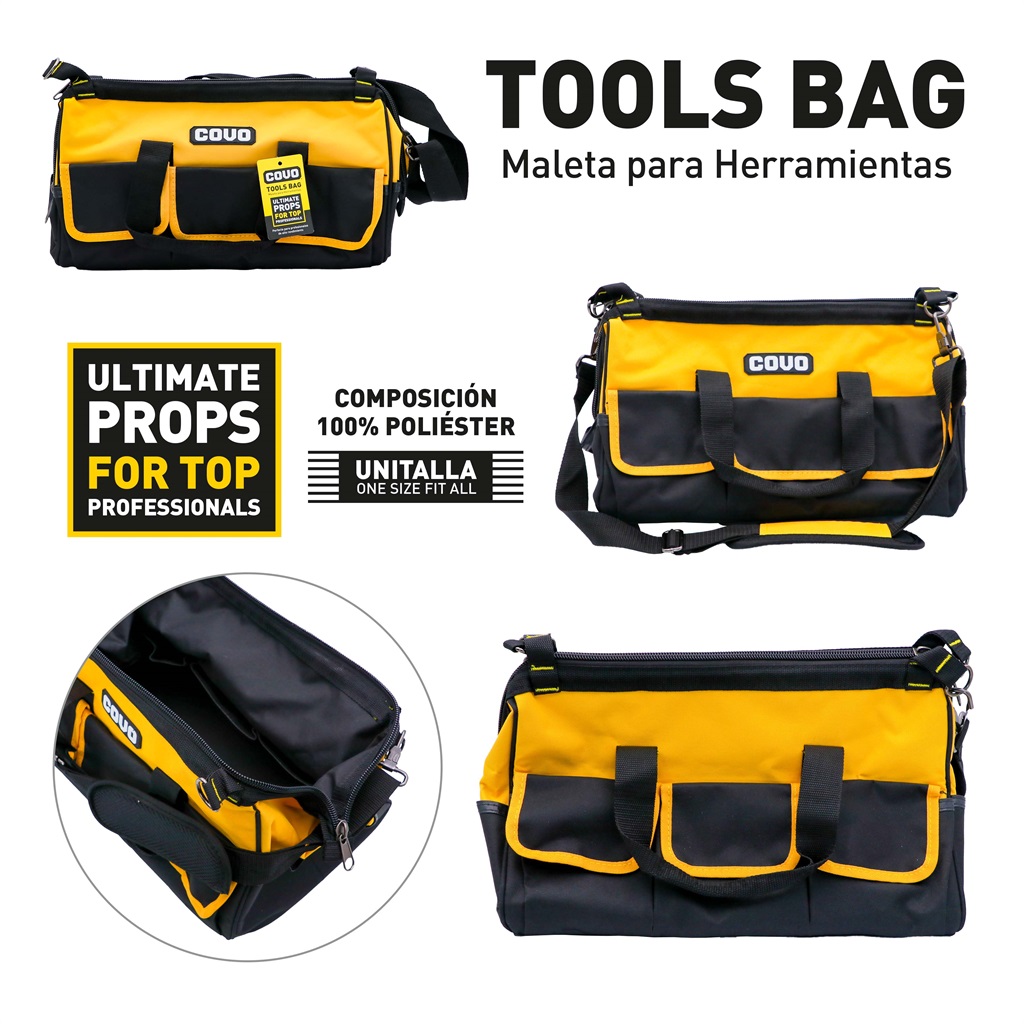 MALETA P/HERRAMIENTAS COVO 9-734