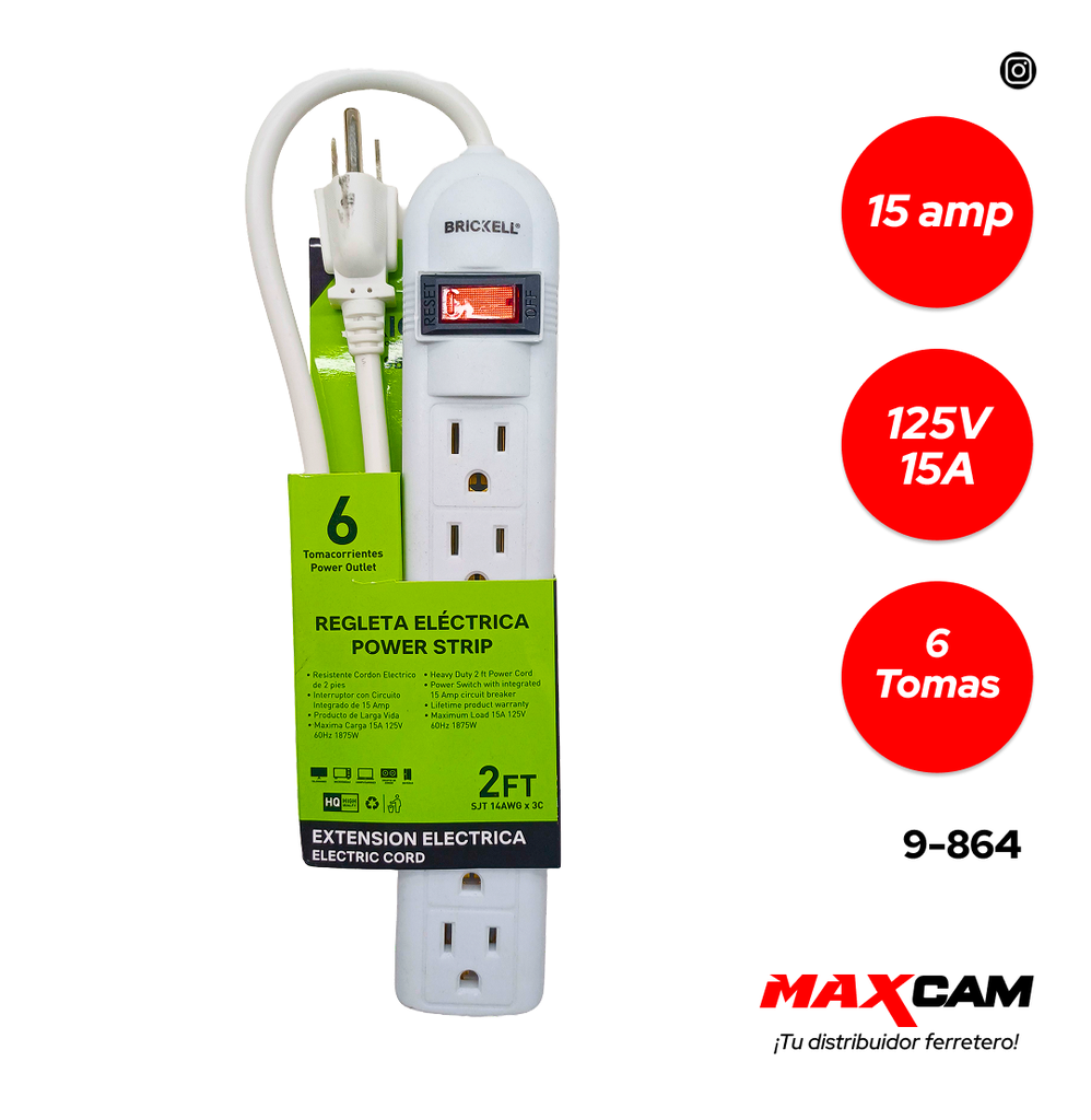 REGLETA 6 TOMAS BRICKEL 9-864