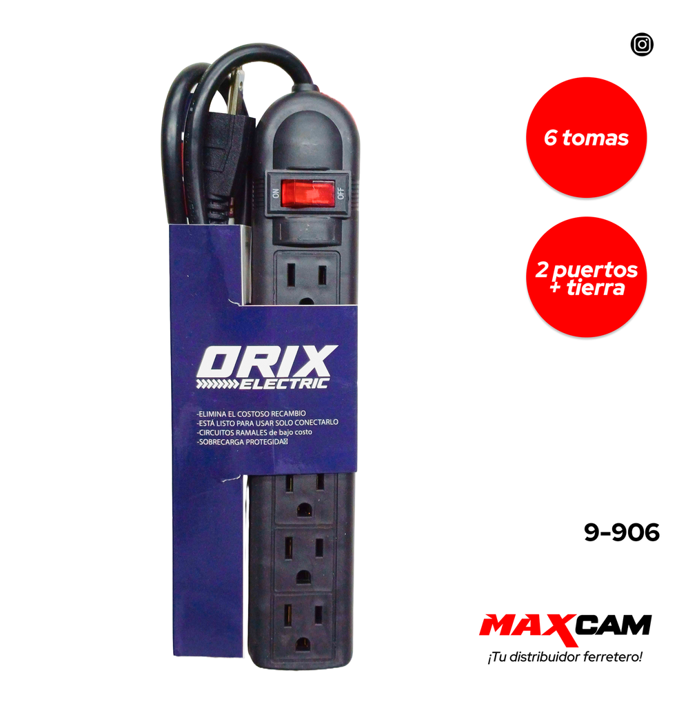 REGLETA 6 TOMAS ORIX 9-906