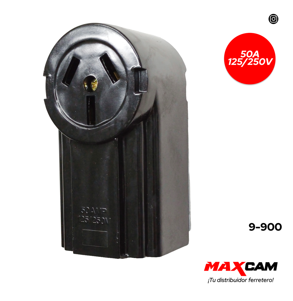 TOMA SUPERF 3 POLOS 250V 50AMP ORIX 9-900