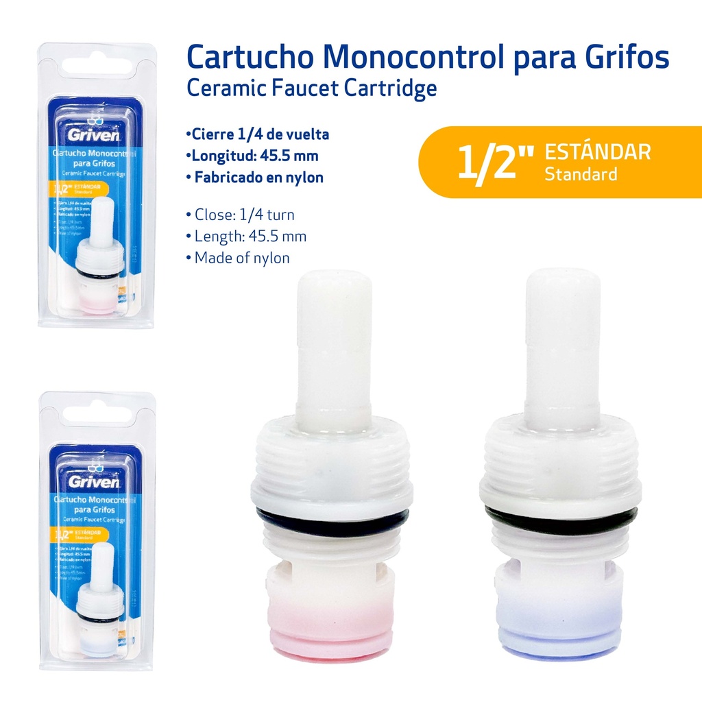 VASTAGO MONOMANDO 45.5MM GRIVEN 10-226