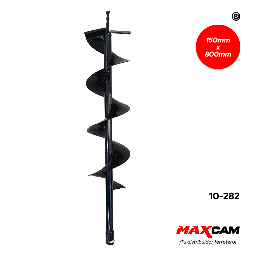 ACCESORIO PERFORADORA DE TIERRA 150 x 800MM SEAL TOOLS 10-282