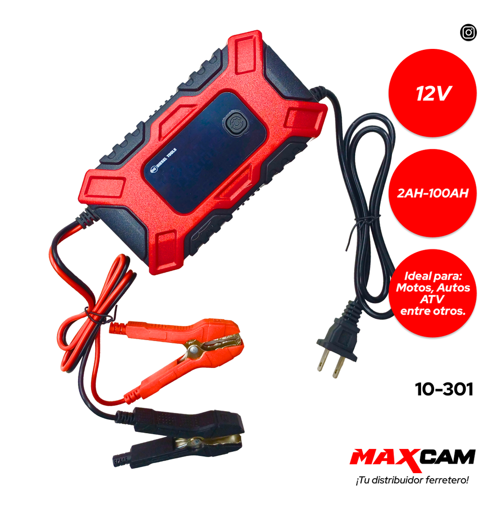 CARGADOR DE BATERIA 6A DIESEL TOOLS 10-301