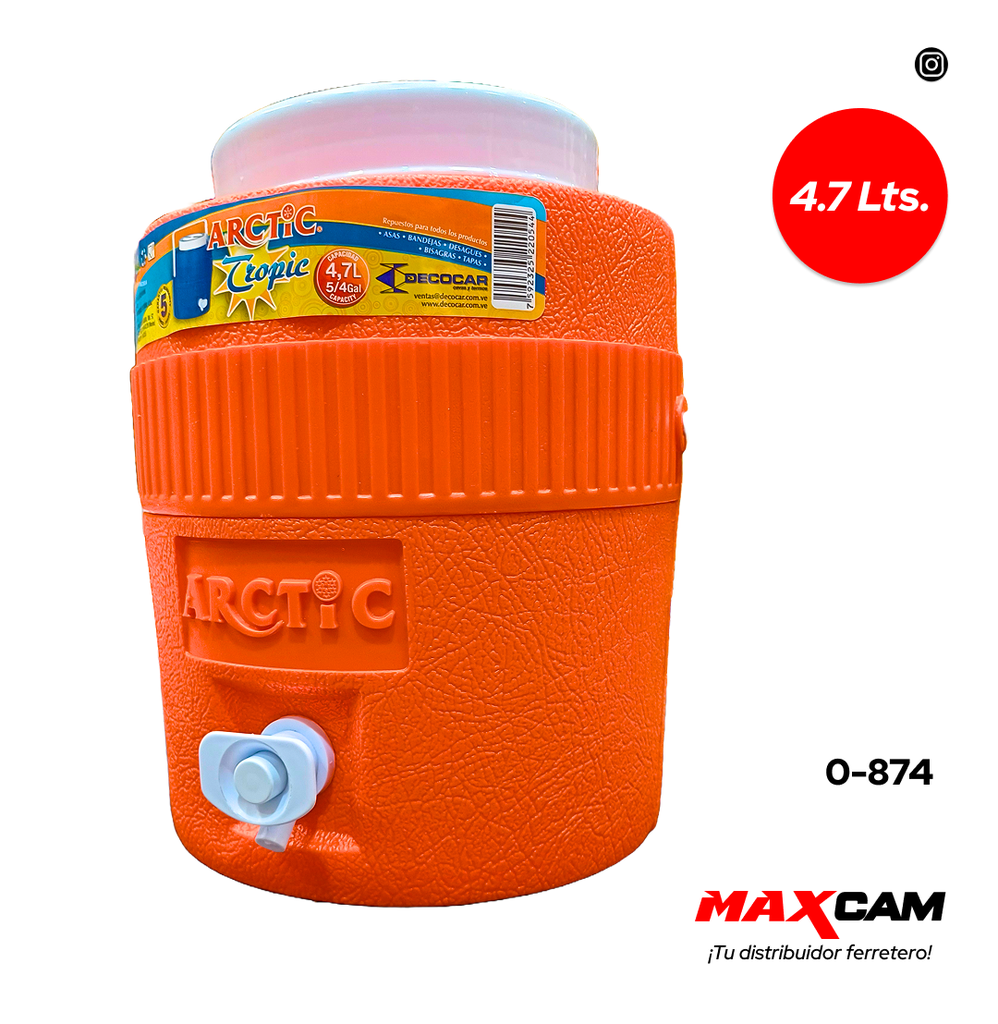 TERMO ARCTIC TROPIC 4.7 LITROS DECOCAR 0-874