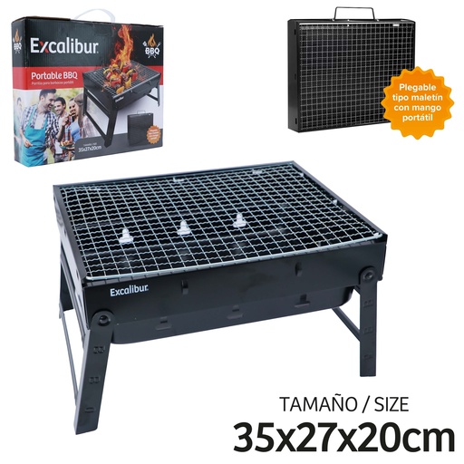[10-540] BARBACOA PORTATIL EXCALIBUR 10-540