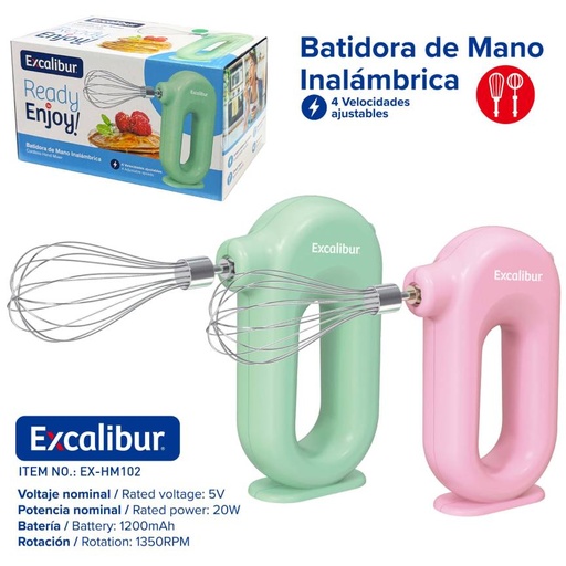 [10-741] BATIDORA DE MANO EXCALIBUR 10-741