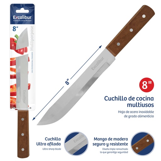[10-696] CUCHILLO 8" EXCALIBUR 10-696