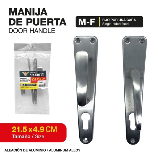 [10-414] MANILLA DE ALUMINIO MOVIL/FIJA SATIN SECURITY 10-414