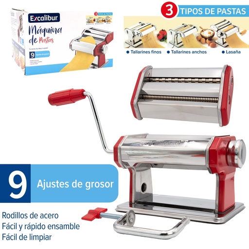 [10-602] MAQUINA DE PASTAS EXCALIBUR 10-602
