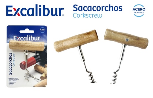 [10-590] SACACORCHOS EXCALIBUR 10-590