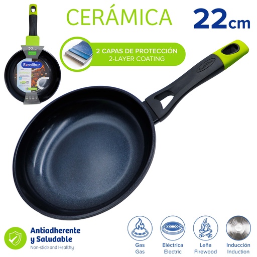 [10-626] SARTEN 22CM EXCALIBUR 10-626