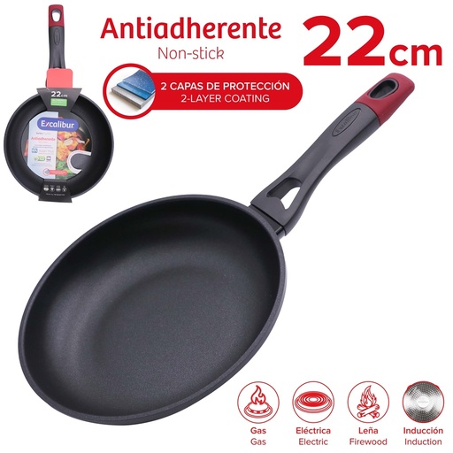 [10-672] SARTEN 22CM EXCALIBUR 10-672