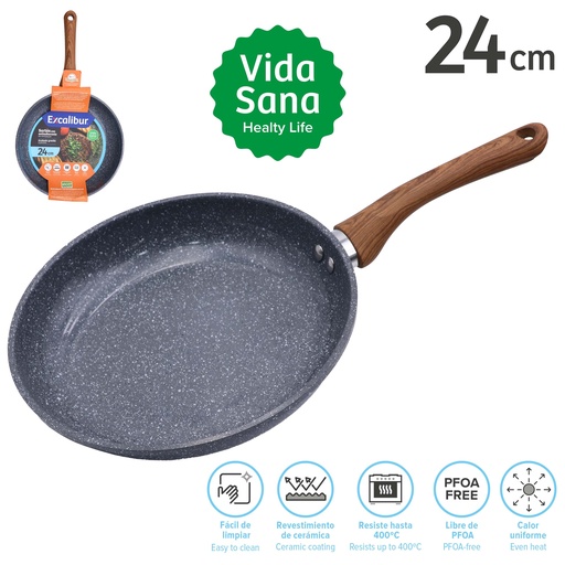 [10-614] SARTEN 24CM EXCALIBUR 10-614