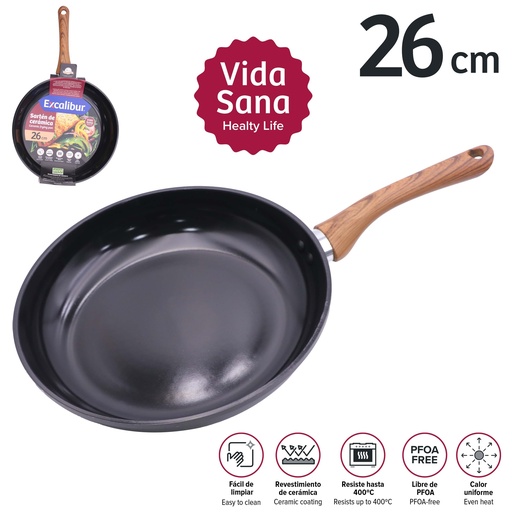 [10-694] SARTEN 26CM EXCALIBUR 10-694