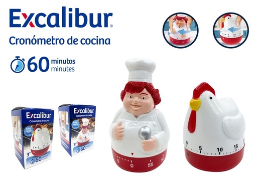 [10-601] TEMPORIZADOR DE COCINA EXCALIBUR 10-601