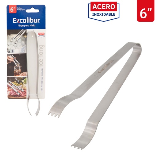 [10-633] TENAZA PARA HIELO 6" EXCALIBUR 10-633