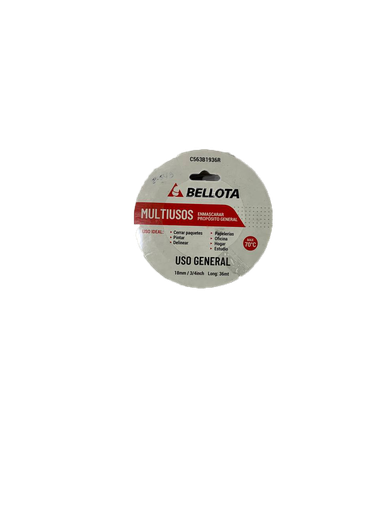 [2-543] TIRRO BLANCO 18MM 3/4" x 36 MTS BELLOTA 2-543