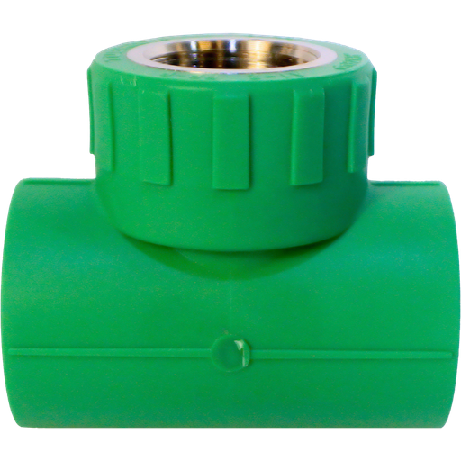 [2-611] TEE PPR 32MM x 1" C/HR MET TUBRICA 2-611