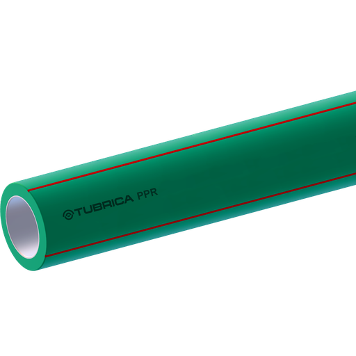 [2-652] TUBO PPR 25MM S4 PN 16 3 MTS TUBRICA 2-652