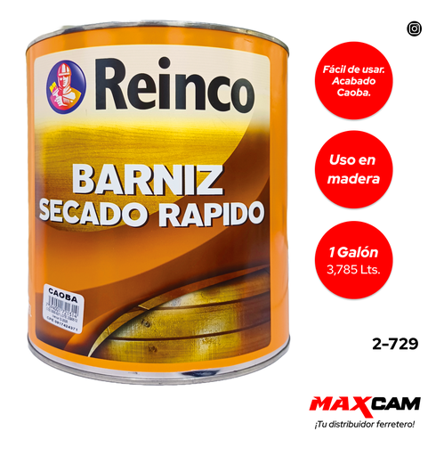 [2-729] BARNIZ CAOBA x GALON REINCO 2-729