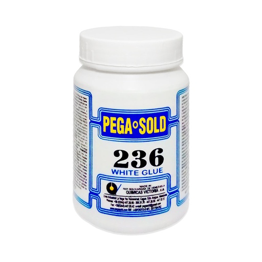 [2-742] PEGA BLANCA PEGA-SOLD 236 x 1/16 GALON KG GALON 2-742