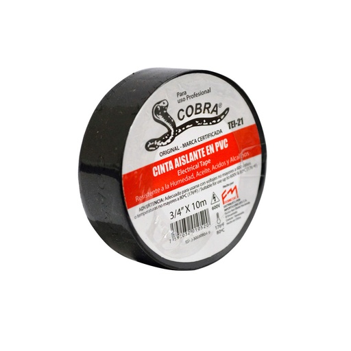 [3-085] TEIPE COBRA x 10 MTS ORIGINAL 3-085