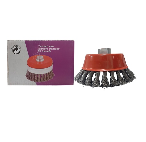 [3-102] CEPILLO CIRC TRENZADO 6" x 14mm 3-102