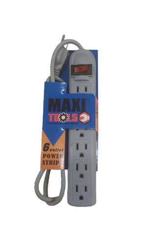 [3-113] REGLETA 6 TOMAS MAXI TOOLS 3-113