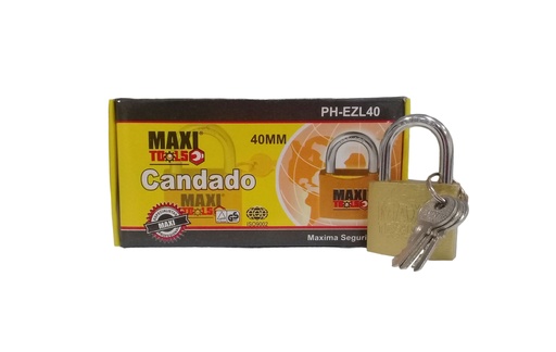 [3-119] [3-119] CANDADO STANDARD x 40MM MAXI TOOLS 3-119