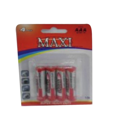 [3-124] PILAS AA MAXI TOOLS x 4 UNID 3-124