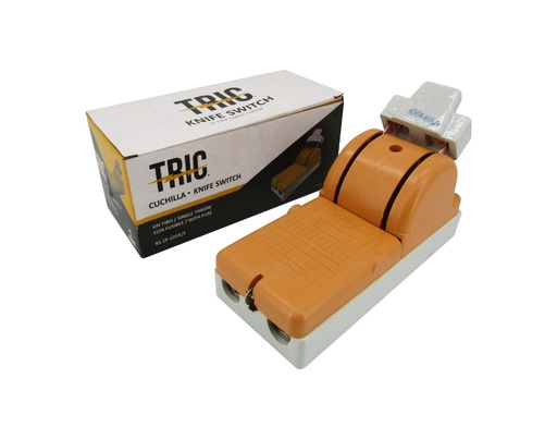 [3-194] CUCHILLA UN PASE 2Px100A AMARILLA TRIC 3-194