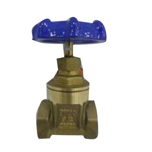 [3-222] LLAVE COMPUERTA BRONCE x 3/4 PESADA 3-222