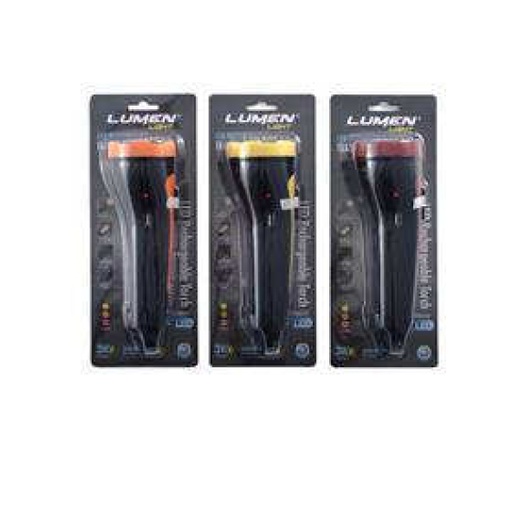 [3-232] LINTERNA RECARGABLE Y SOLAR 1 LED BLISTER 3-232