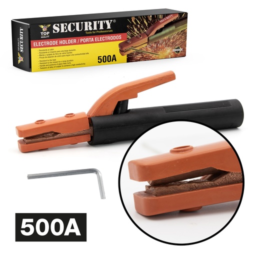 [3-233] PORTA ELECTRODO 500 AMP SECURITY 3-233