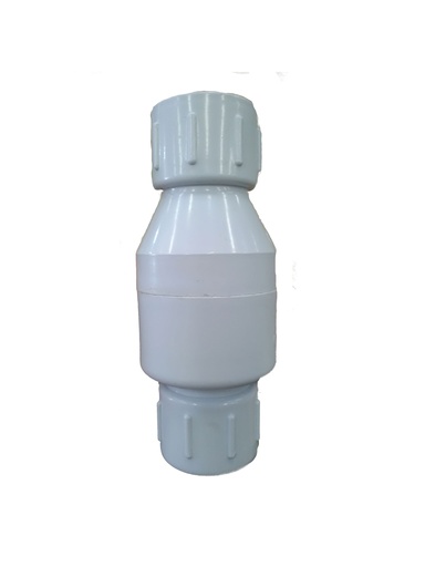 [3-315] VALVULA CHECK PVC x 3/4" C/ROSCA 3-315