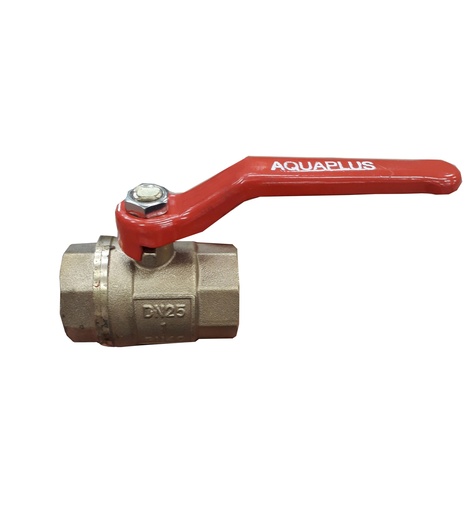 [3-352] VALVULA PASO BRONCE 1" AQUAPLUS 3-352