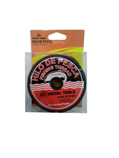 [3-401] NYLON DE PESCAR 1.2MM/100M DIESEL TOOL 3-401