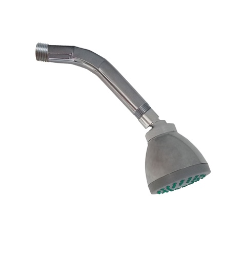 [3-460] REGADERA CON TUBO PLAST CROMADA 3-460