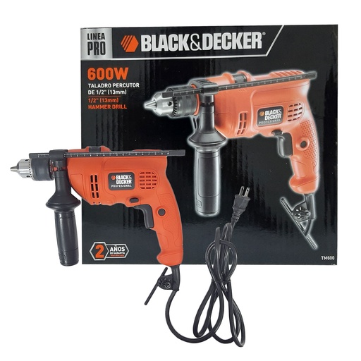 [3-511] TALADRO 1/2¨ BLACK&DECKER 660W 3-511