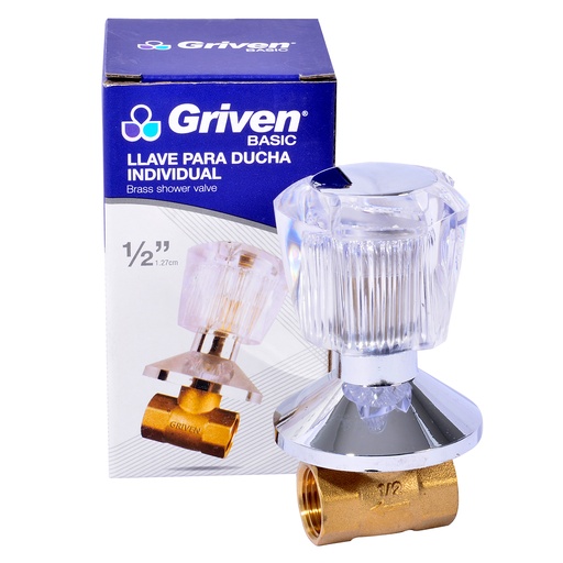 [3-573] LLAVE P/DUCHA INDIVIDUAL x 1/2 BRONCE (DESC) GRIVEN 3-573