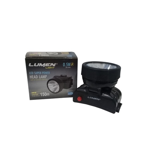 [3-598] LINTERNA MINERA LED LUMEN (3 BATERIA AA) 3-598