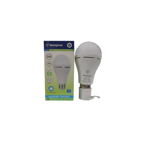 [3-770] BOMBILLO RECARGABLE 7W WESTINGHOUSE 3-770