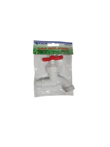 [3-784] LLAVE CHORRO PVC AQUAPLUS 3-784
