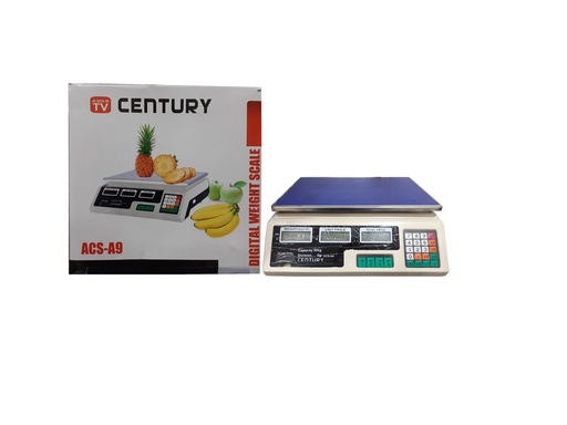 [3-794] PESO ELECTRONICO BALANZA DIGITAL x 30KG CENTU 3-794