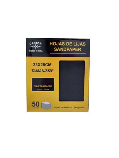 [3-985] LIJA GRANO 80 CASTOR 3-985
