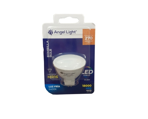 [4-013] BOMBILLO DICROICO LED 5W MR16 85-265V 4-013