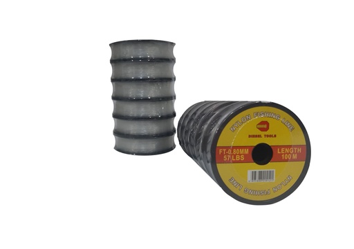[4-057] NYLON DE PESCAR 0.8MM/100M DIESEL TOOL 4-057