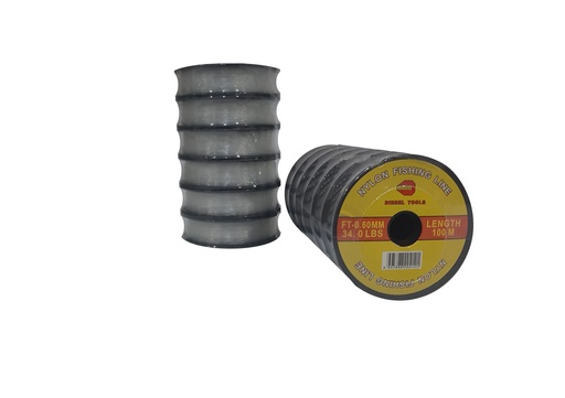 [4-060] NYLON DE PESCAR 0.6MM/100M DIESEL TOOL 4-060